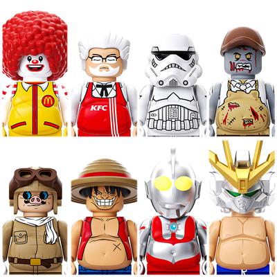 Anime One Piece Star War Stavebnice Thranduil Elfský Bojovník Lukostřelec Stráže Kostky Mini Akční Hračky Figurky Sestavování Dětský Dárek