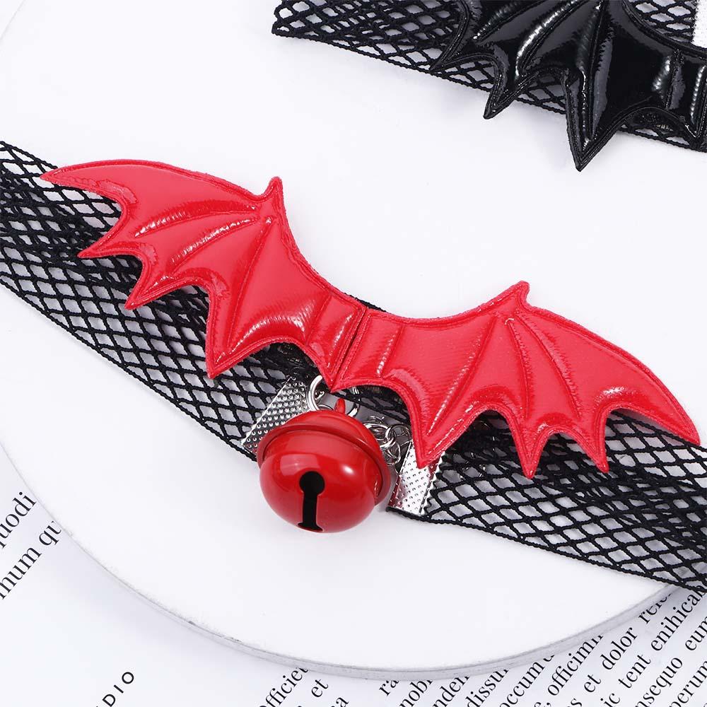 Punk Female Party Gifts Bat Women Choker Spider Gothic Choker Lace Choker Goth Necklace Neck Collar