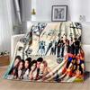 Friends Klassische TV-Serie Decke Charakter Muster Kollektion Flanelldecke Weiche Tagesdecke Sofa Wärmende Abdeckung Weihnachtsgeschenk