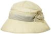 Moonbat Milaschon Breton Hat with Glitter Simple and Solid UV Adjustable Size M Stitching, Stylish, Color, Protection, Size, Gift, Off-White, (Product