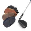 1/3/5/10Pcs Faux Leather Golf Club Headcover Waterproof Wood Driver Head Protector Cover Golf Accessories Men Women Golfer Gift