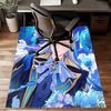 1pc Genshin Impact Neuvillette1 Design Printed Area Rug Carpet for Bedroom Living Room Home Decor Rugs Mat Non Slip Mat Rug for Bedside