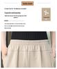 High Waist Elastic Summer Pants for Middle-Aged and Elderly Women - Loose Fit, Large Size