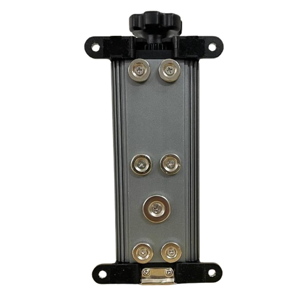 Magnetic Lightweight Ceiling Holder Laser Level Compatible Height Adjustable Base with Screws and Level Bonus Included Seihinkobo Seiho Gunmetal