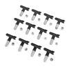 12 Sets Spray Tips Set Stainless Steel and ABS Stable Multifunctional Airless Spray Nozzles Machine