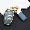 Stylish Soft TPU Car Key Fob Case + Key Chain for Citroen DS3 DS5 C3 C4 C3 XR | Peugeot 3008 4008 5008 308 508 Protective Bag