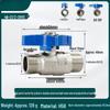 Full Copper Internal & External Thread Ball Valve
