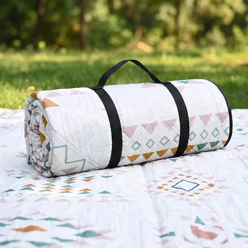 200x300 Outdoor Picnic Mat Lawn Mat Moisture-proof Camping Mat Large Machine Washable Thickened Double Sided Waterproof Placemat