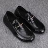Autumn Summer Men's Leather Shoes 2025 Soft Leather Business Casual Flat Shoes Comfortable Slip-On Men's Loafers Wedding Party