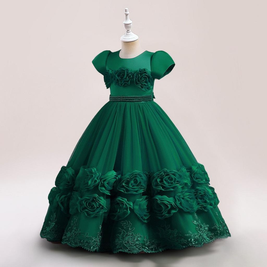 Girls Princess Gown Performance