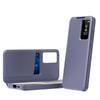Intelligentes Leder-Flip-Case mit Fenster für Samsung Galaxy S26 S25 S24 S23 Ultra Plus No-Flip Anrufannahme Kartenhalter-Steckplatz Buchhülle