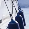 4 Pieces Boat Fenders for Docking 11x40cm with Needles and Air Pump  for Boats Sport Sailboats Accessory Boat Bumpers