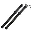 Ergonomic Grip Cordless Battle Rope Stainless Steel Non-slip Handle Strength Training Bar Flexible Spring Portable