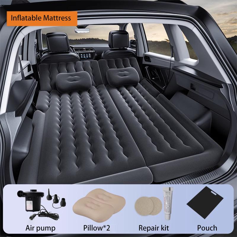 Car Air Inflatable Travel Mattress Bed For Back Seat Multi Functional Mattress Outdoor Camping Mat  Automotive  Accessories