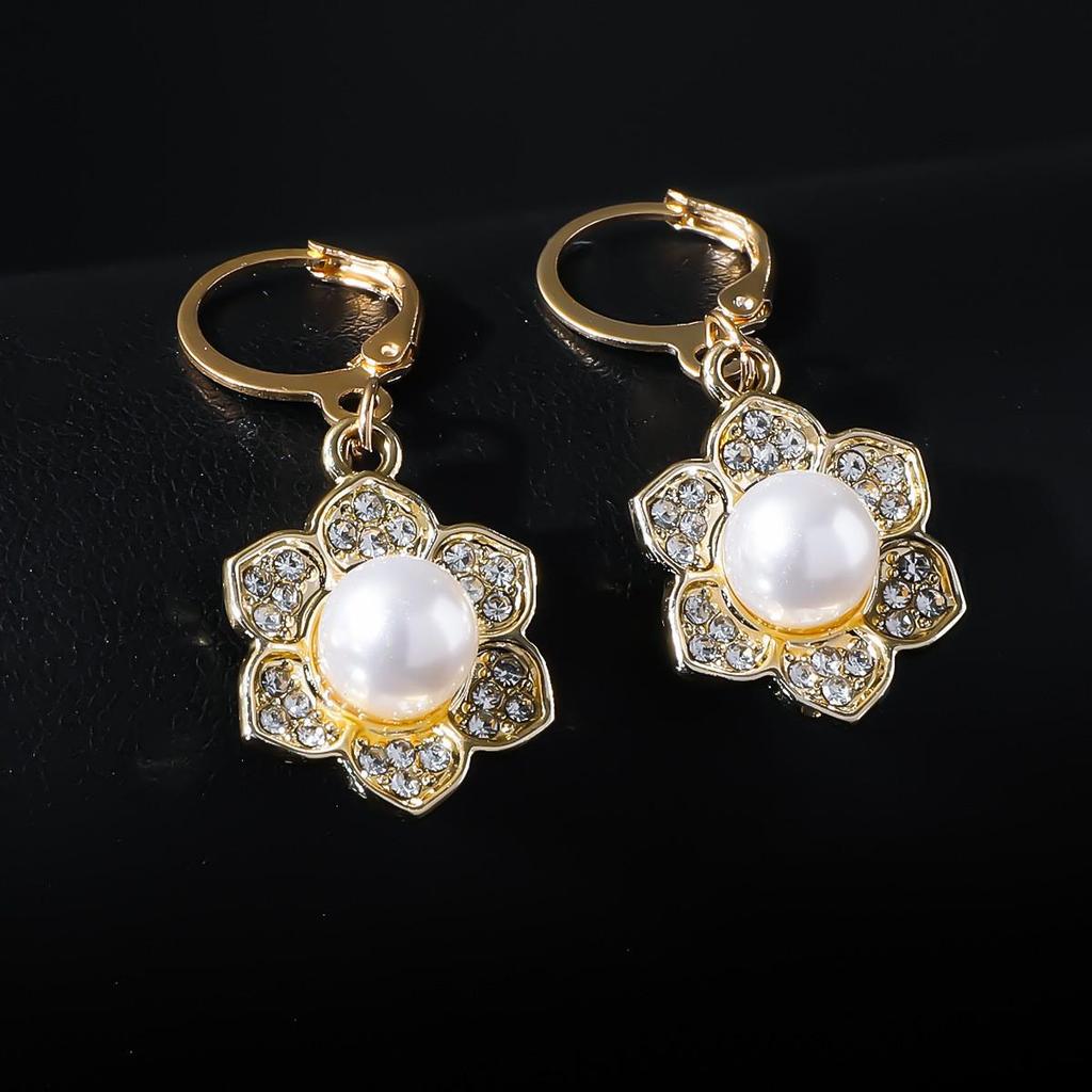 Retro Pearl & Zircon Necklace Set - Luxury Trend Jewelry for Women