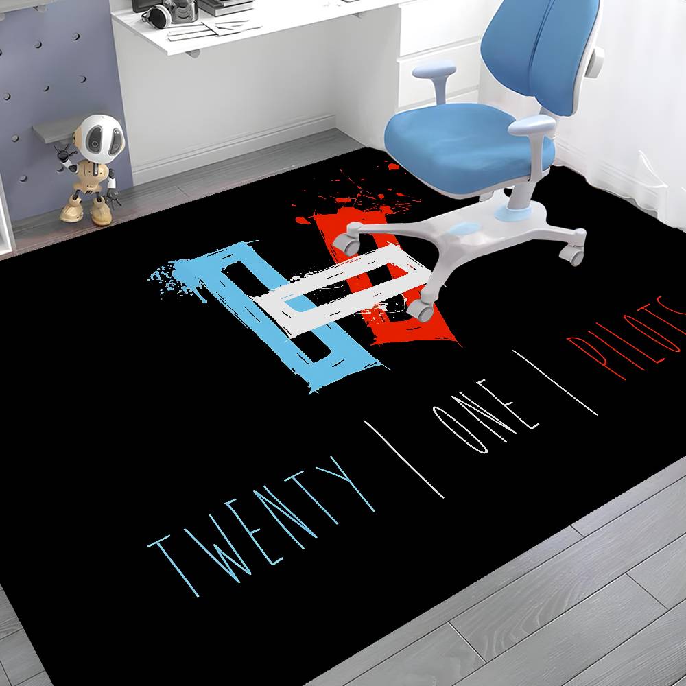 Twenty One Pilot Door Mat Cheaper Anti-slip Modern Living Room Balcony Printed Bedside Mats