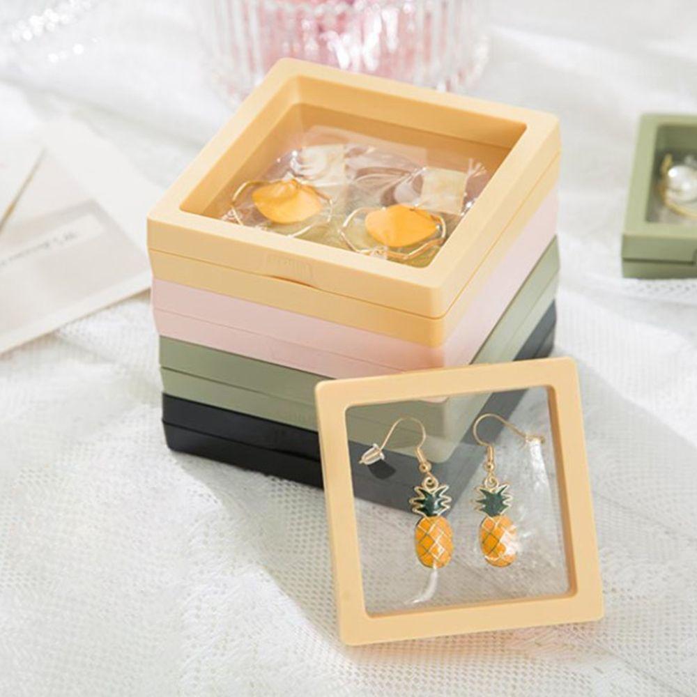 

Exhibition Boxes Earring Storage Box Storage Container Plastic Boxes Jewelry Storage Box PE Film