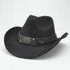 Cowboy Hat With Chain And Starry Sky Compass For Western Style Men And Women