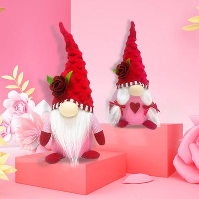 Valentine's Day Plush Toys Plush Gnome Doll Ornament Faceless Doll Dwarf Doll Decoration