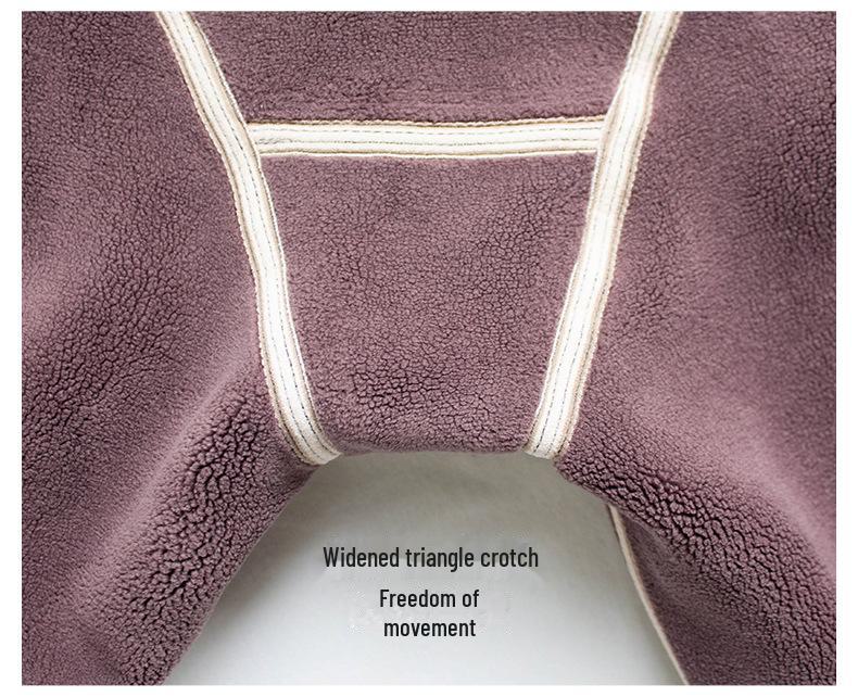 Pantalon en coton polaire extra épais pour hommes d'âge moyen et âgés, 900g, 280 lbs+, Grande taille, Vêtement chaud pour l'hiver