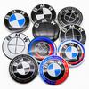 Classic ABS 74mm 82mm 2 Fixed Rear Boot Badges Front Hood Emblem Logo For F15 F10 E64 E63 E60 E52 E83 E46 E92 E90 E93 F20 X3