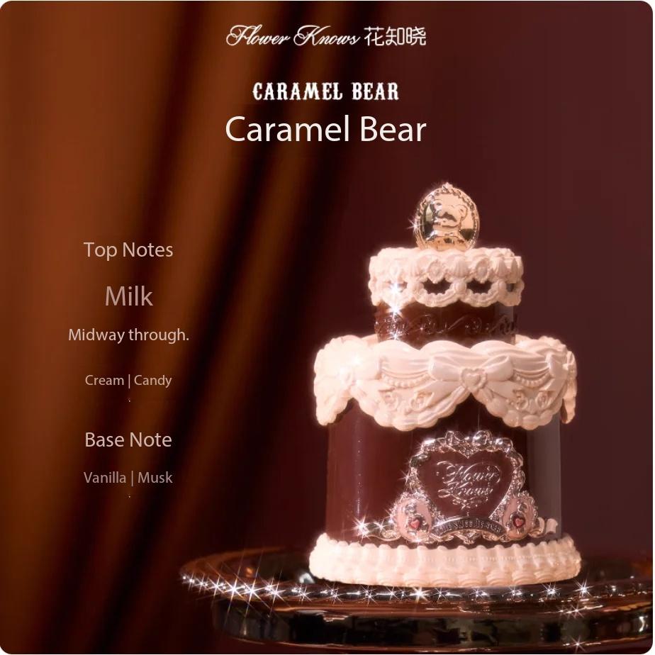 Flower Knows Sweetie Bear Perfume Eau De Toilette Honey Lemon Fragrance Caramel Bear for Woman Men Perfumes