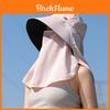 Sun Protection Cap With Neck Cover For Women Autumn Sun Shield Adjustable Wide Brim Fishing Hat