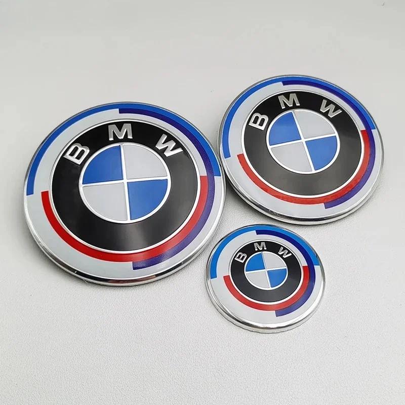 

Для BMW Горячее 2025 BMW GROUP 3 шт. 45 мм 74 мм 82 мм Руль Автомобиля Значок На Капот Автомобиля Значок На Задний Багажник Для BMW E36 E64 F10 F30 F32 82-74-45