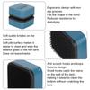 Aquarium Glass Cleaner Professional Double Sided Magnetic Algae Scraper For Aquarium Fish