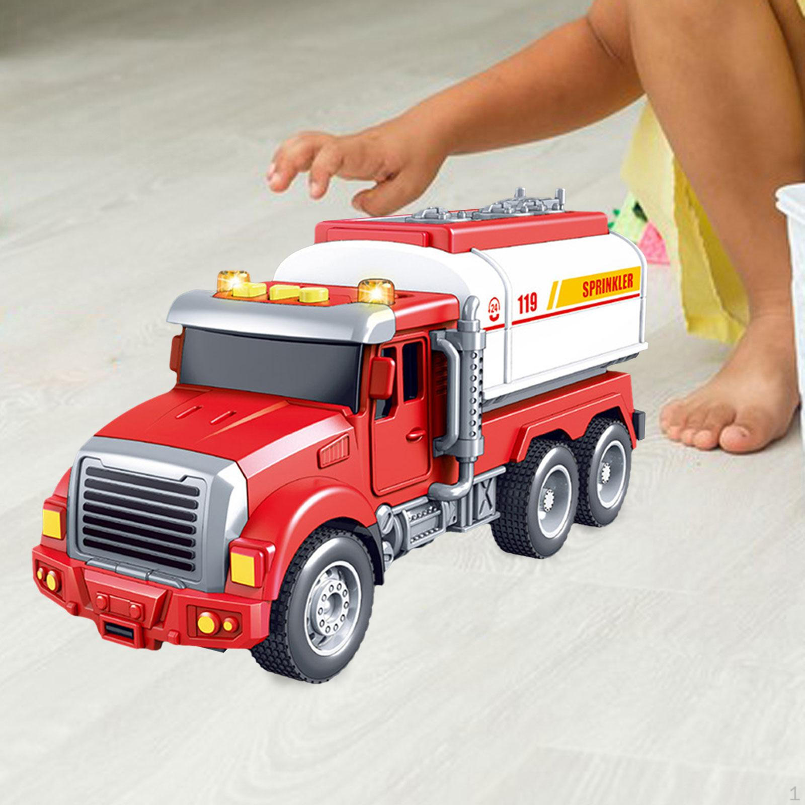 Engineering Trucks Toy Construction Vehicle Toys Heavy Transport Car Truck Children watering Cart