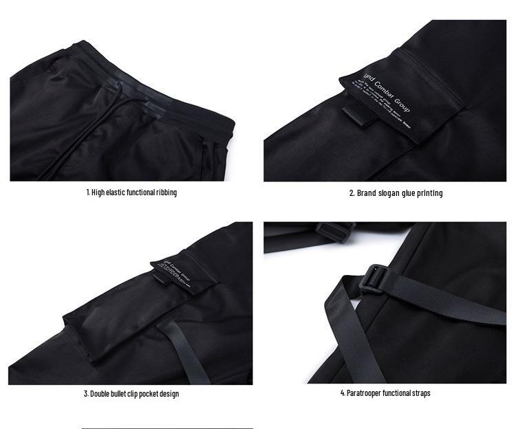 Leggings Tácticos de Moda Juvenil Transfronteriza Paracaidista Slim-Fit para Hombre
