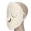 Facial Towel Soft Coral Fleece Hot Compress Reusable Face Skin Care Towel for Beauty Salon Use 3 Holes Ear Hanging