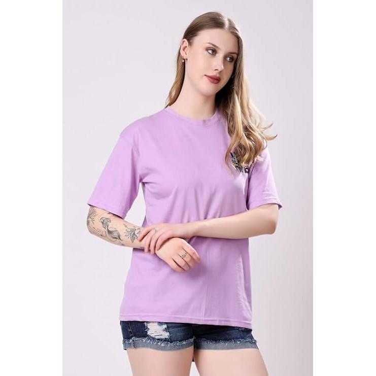 Camiseta Informal para Mujer Mezcla de Algodón Estampado Gráfico Top Oversize Paquete de 2