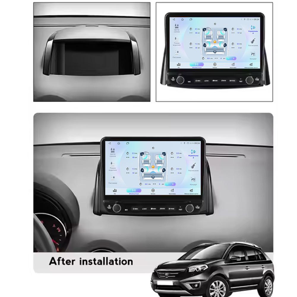 Android For  Renault Koleos CLIO 2009-2016  Car Radio Carplay Navigation GPS Stereo Auto Screen Bluetooth Multimedia Player