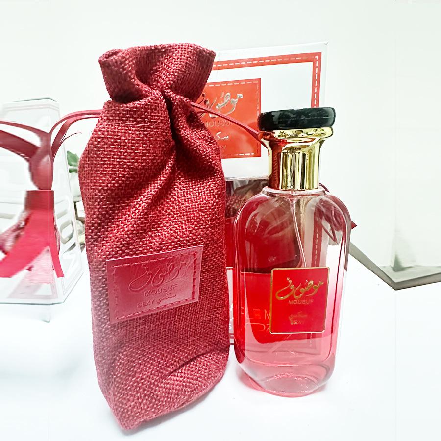 MOUSUF Arabian Unisex Perfume - Long-lasting Dubai Scent in Luxury Cloth Bag