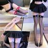 Sex stockings sexy pure desire ultra-thin long tube over the knee couple flirting props uniform black silk temptation