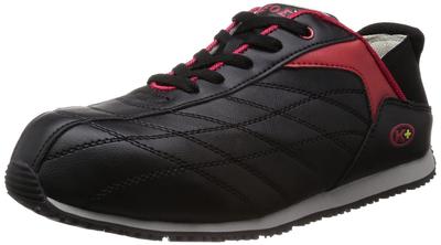 Sapatos de trabalho com biqueira de resina e refletivo o original Tamerukun Creos Plus unissex cm [Margo] material, 830, adulto, preto, 26.5