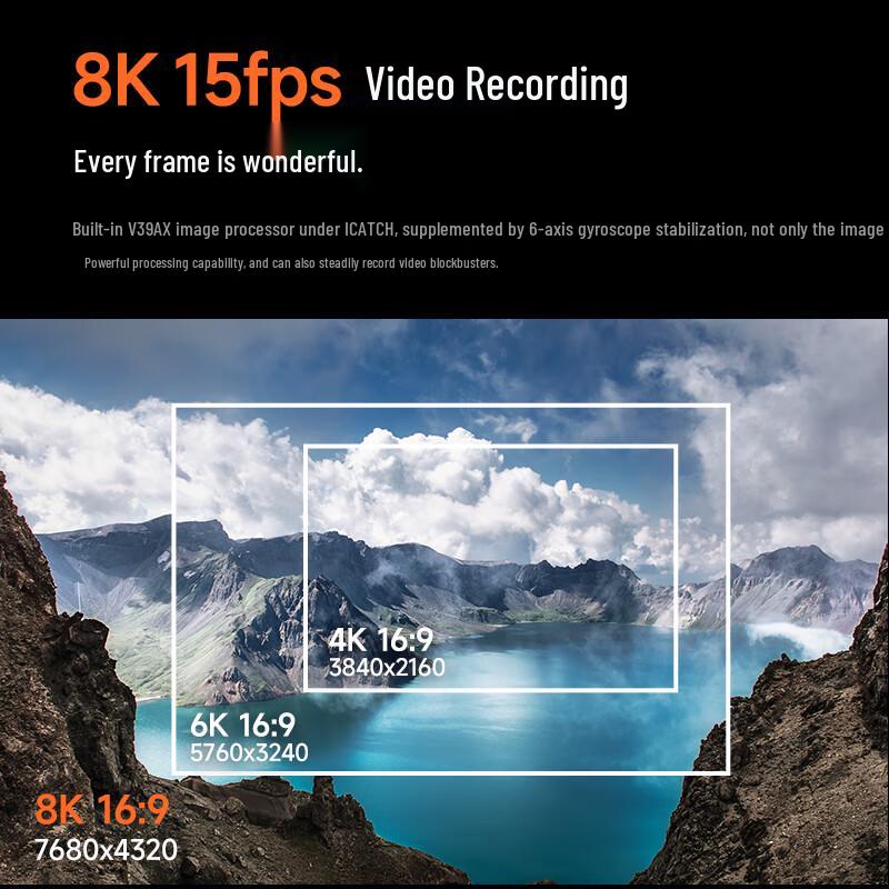 CAIZU High-Resolution Digital Vlogging Camera (CN Version)