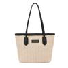 Woven Fashion Splicing Handbag Spring Versatile Shoulder Underarm Bag Tote Bag Women