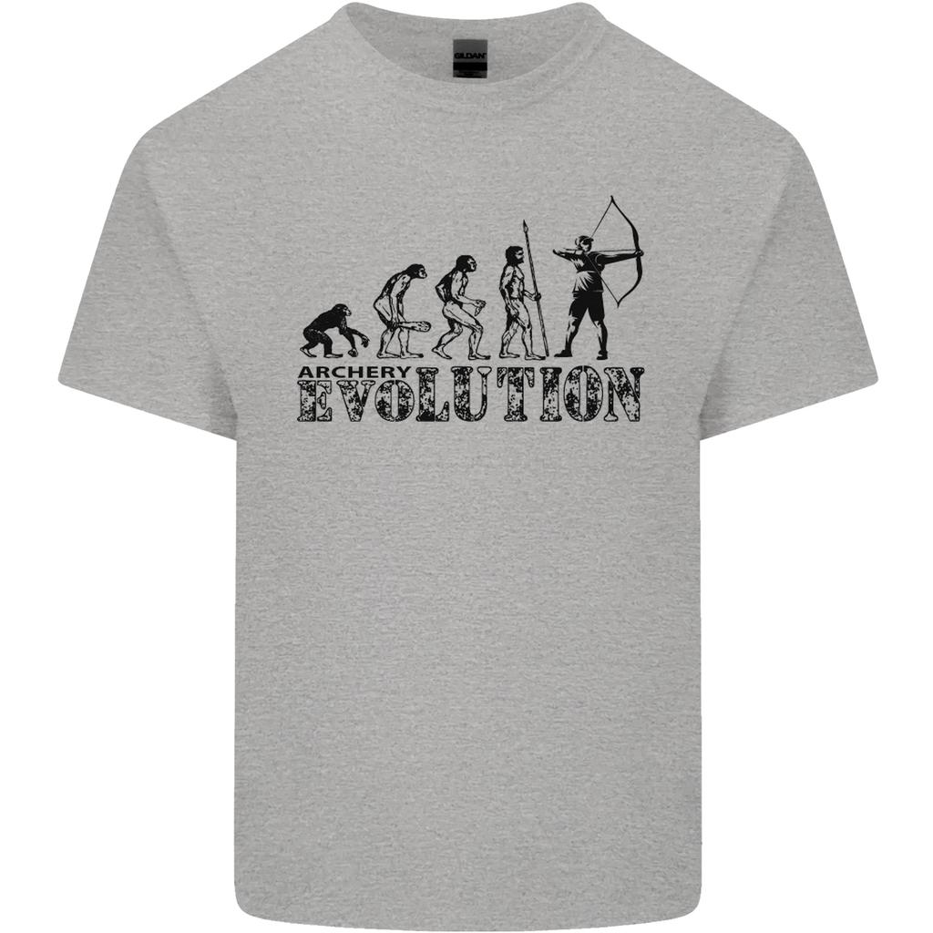 Evolution of an Archer Funny Archery Archer Unisexs Light Cotton TShirt