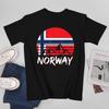 More Design Norway Flag Norse Unisex Tshirt Tees Tshirt Oneck T Shirts Unisex Boys Clothing 100 Cotton