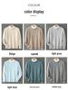 Men's Pure Wool Half-High Collar Thick Business Pullover Sweater - Loose Knit Base Layer