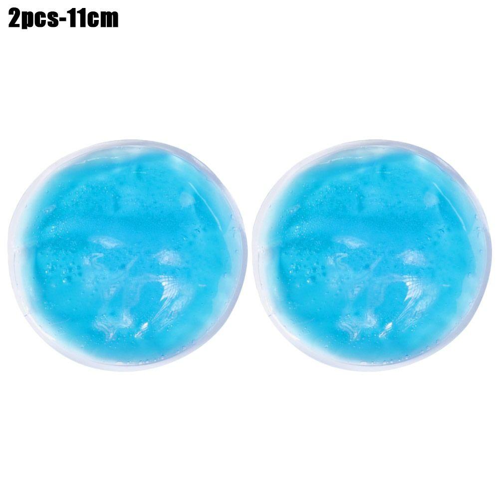 

Reusable PVC Anti Insomnia Sleeping Mask Cold Therapy Gel Beads Eye Mask Sleep Aid 2pcs-11cm