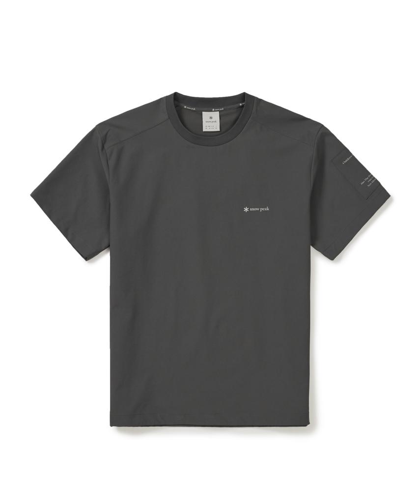 SNOWPEAK APPAREL Lago Short Sleeve T-Shirt (S26Mmtts26) Rustic Khaki