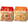 Maruchan Seimen Sojasauce Miso Sortiment (1 Beutel je 5 Portionen 2 Sorten insgesamt 10 Stück Ramen Beutelnudeln) Sofortig (nicht frittierte Nudeln Miso) Box