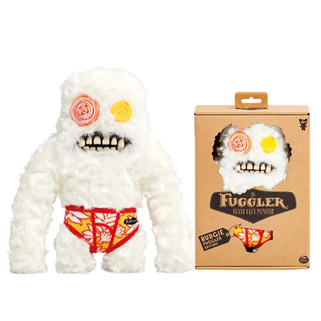 Fuggler WideEyed Tooths Monster Plush Dolls Soft Fuggler Stuffed Plushies Pants Gap Toothed Monstrosity Peluche Birthday Toys