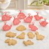 8PCS PP Dinosaur Cookie Cutter Food Grade Embossing Mold Cookie Cutter Set  Home Baking