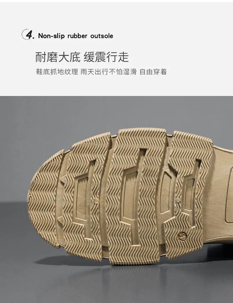 Fashion Camouflage Boots for Men Autumn Winter Platform Boots Outdoor High-top Shoes Men Ankle Boots Buty Robocze Meskie Sneakers Men