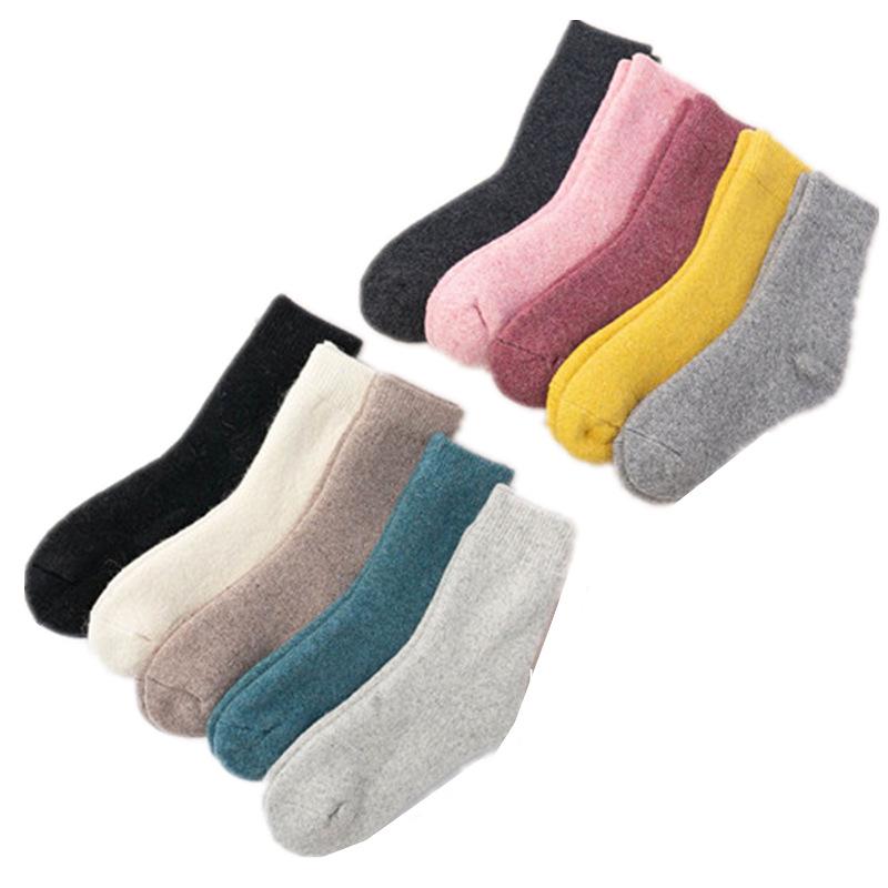 Superdicke Wollmischung Socken für Damen und Herren, mittellang - Gemütlich und warm für Herbst und Winter