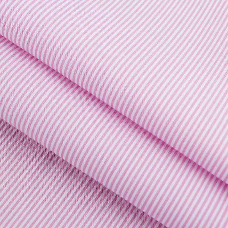 Cotton Yarn-Dyed High-Density Striped Fabric for Clothing and Sportswear